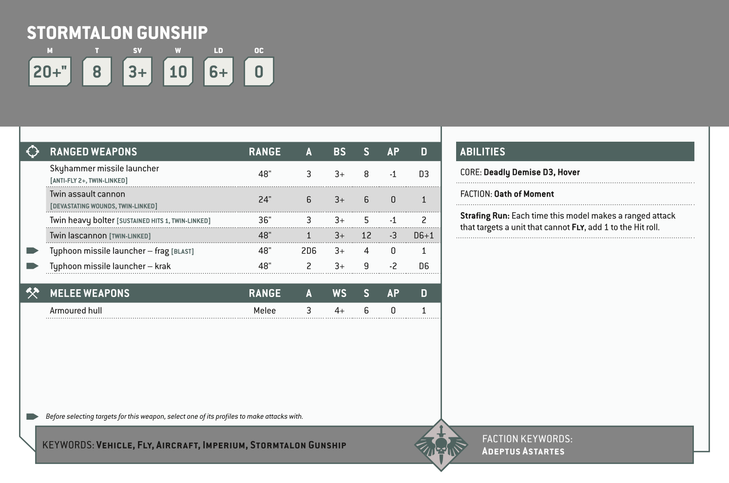 Stormtalon Gunship