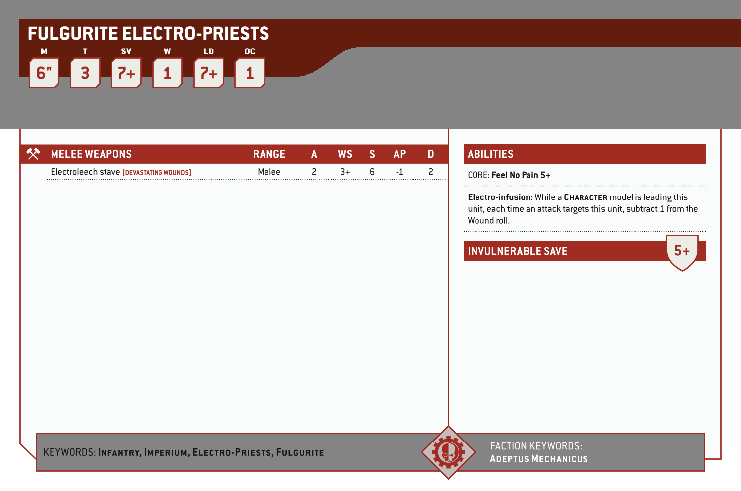 Fulgurite Electro-priests