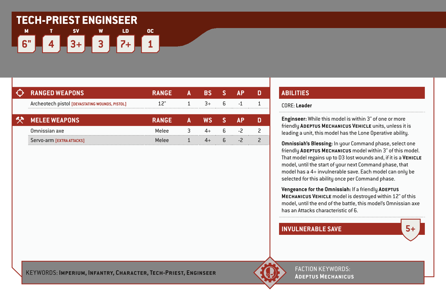 Tech-priest Enginseer