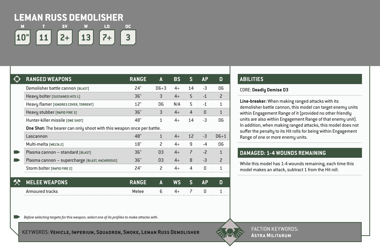 Leman Russ Demolisher