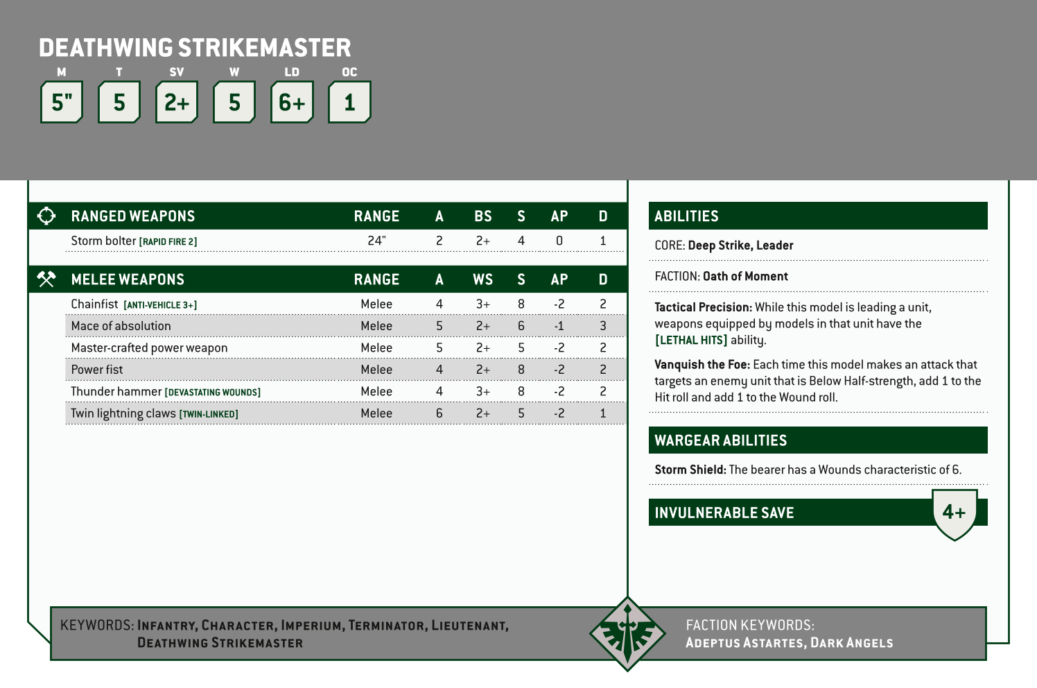 Deathwing Strikemaster